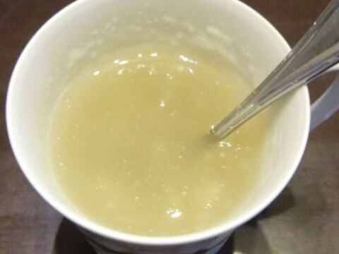和三盆糖で作るチョット贅沢なジンジャーくず湯